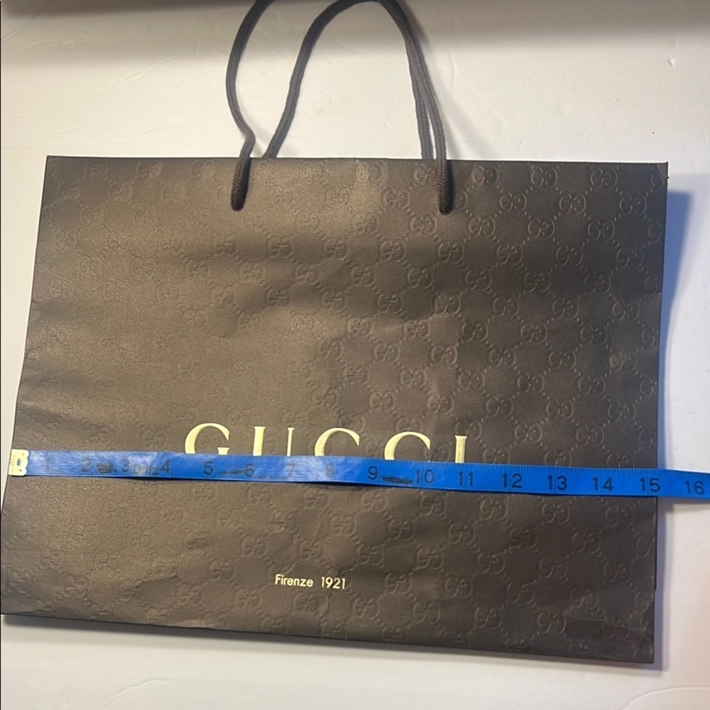 Gucci Brown Shopping Bag Medium - Picture 3 of 10